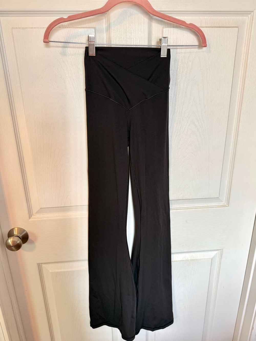 aerie crossover flare legging